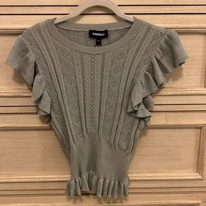 Express blouse. Sea foam color